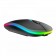Беспроводная бесшумная компьютерная мышь с подсветкой RGB  оптом