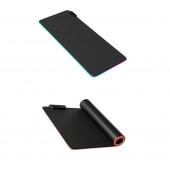 Игровой коврик для мыши с с RGB подсветкой, большой 