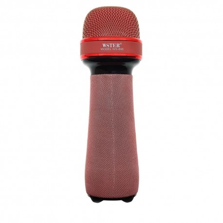 Беспроводной Караоке Микрофон-динамик Wster W5-898 21 х 6 см  оптом-2