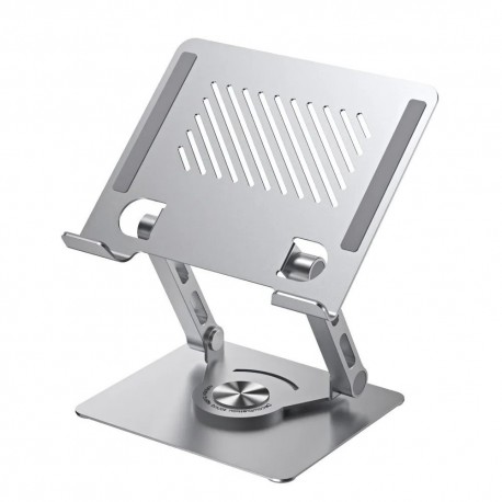 Подставка металлическая для планшета, ноутбука поворот на 360 градусов-1