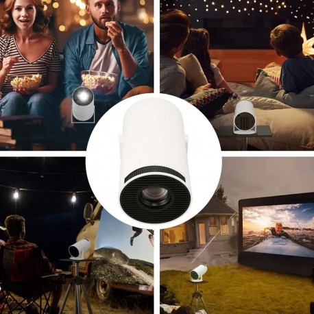 Портативный домашний проектор ULTRA HD HIGH DYNAMIC RANGE с подсветкой  оптом-8