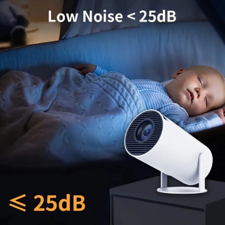 Портативный домашний проектор ULTRA HD HIGH DYNAMIC RANGE с подсветкой  оптом-9