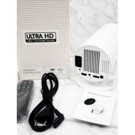 Портативный домашний проектор ULTRA HD HIGH DYNAMIC RANGE с подсветкой  оптом-11