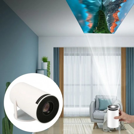 Портативный домашний проектор ULTRA HD HIGH DYNAMIC RANGE с подсветкой  оптом-12