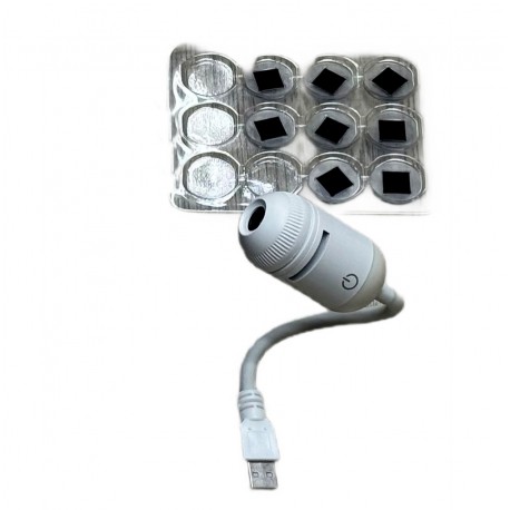 Портативный USB-ночник-проектор Starry Sky Projection Nightlight со сменными слайдами 12 шт оптом-1