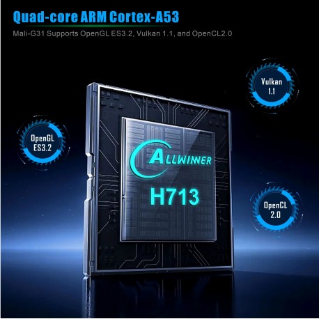 Портативный цифровой проектор Salange HY320 Smart Android 11, 4K  оптом-7