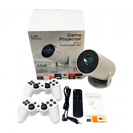 Проектор-игровая консоль 300 MAX 2 джойстика, 1000 игр в комплекте  оптом