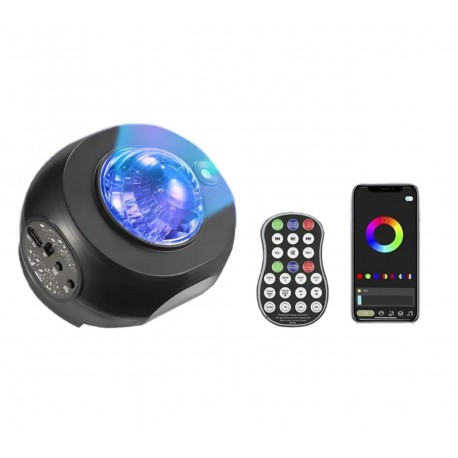 Умный Проектор Galaxy Star с APP-управлением, воспроизведения музыки, Bluetooth  оптом