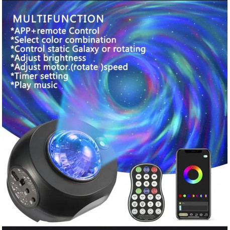 Умный Проектор Galaxy Star с APP-управлением, воспроизведения музыки, Bluetooth  оптом-5
