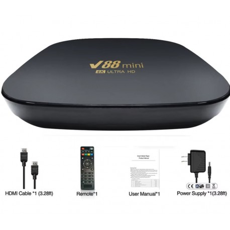 ТВ-приставка V88 Mini с пультом управления  оптом-1