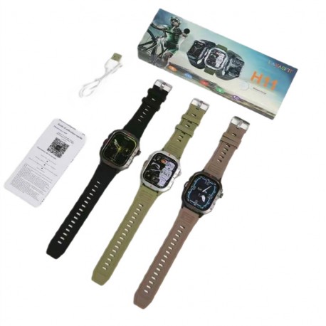 Наручные водонепроницаемые спортивные умные часы Н11-1