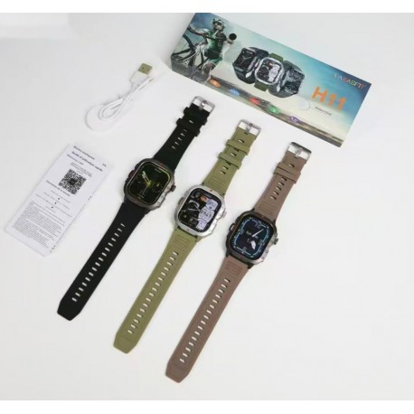 Наручные водонепроницаемые спортивные умные часы Н11-3