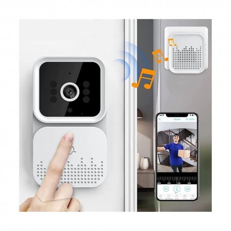 Умный дверной видеозвонок M6  оптом-4