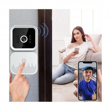 Умный дверной видеозвонок M6  оптом-5