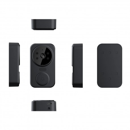 Беспроводной Умный Видеодомофон Wi-Fi HD-камера с ИК-датчиком движения  оптом-6