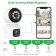 Беспроводная Камера SQ001-W Wi-Fi с двумя объективами, датчик движения  оптом