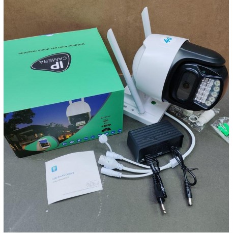 Цифровая Уличная Беспроводная IP-Камера Видеонаблюдения V380 PRO 4G LTE с датчиком движения  оптом-10