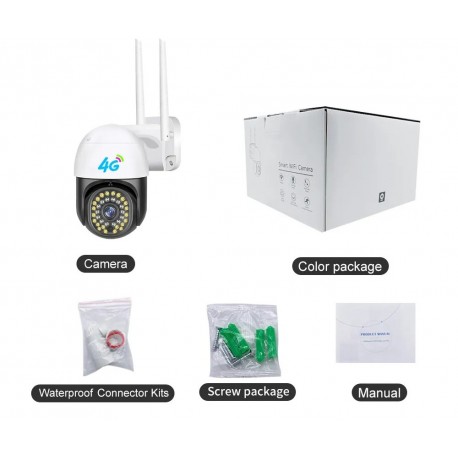 Интеллектуальная камера WiFi Smart Камера V380 Pro 4G Marwalv2.0  оптом-5