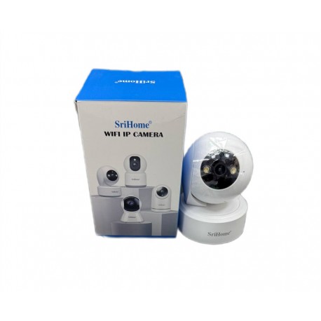Комнатная видеокамера SriHome IP Camera 4К WiFi  со звуком и светом-1