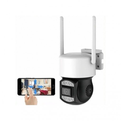 Наружная IP-камера видеонаблюдения IP66 Full HD 1080p купольная поворотная  оптом