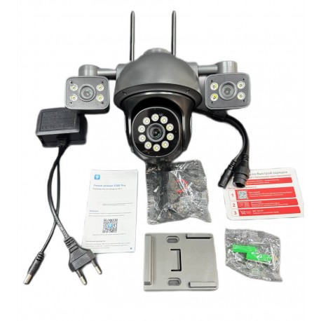 Наружная 4G камера Smart Camera 9MP Bluetooth V380-1