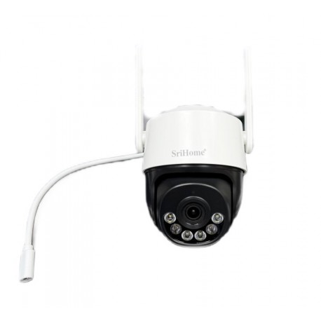 Наружная IP camera видеонаблюдения SriHome NIGHT COLOR IP CAN 5.0x, со звуком и светом