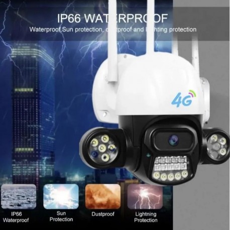 Уличная многофункциональная IP камера видеонаблюдения 3G, 4G LTE  оптом-6