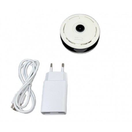 Умная панорамная видеокамера наружная QJ-W 1080P 0.5 глаза WI-FI V380-5