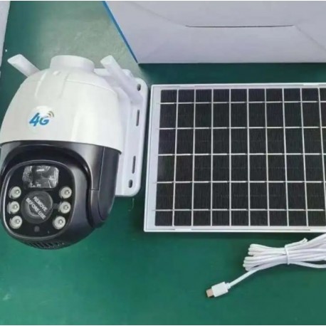 Видеокамера 4G V380Pro наружного наблюдения WiFi на солнечной батареи-6