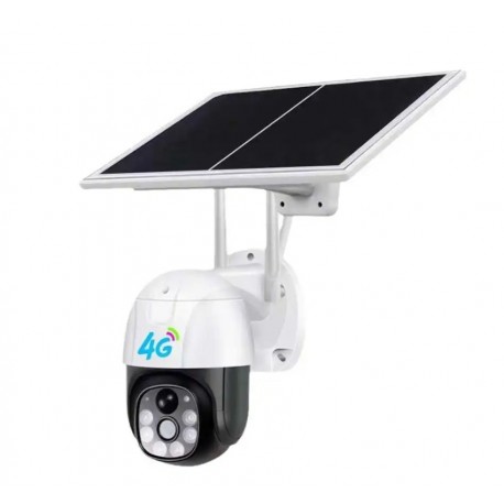 Видеокамера 4G V380Pro наружного наблюдения WiFi на солнечной батареи