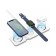 Беспроводное зарядное устройство, док-станция Magnetic Wireless Charger 3in1  оптом