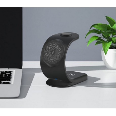 Беспроводное зарядное устройство iPower 3 в 1 с технологией Magsafe  оптом-5