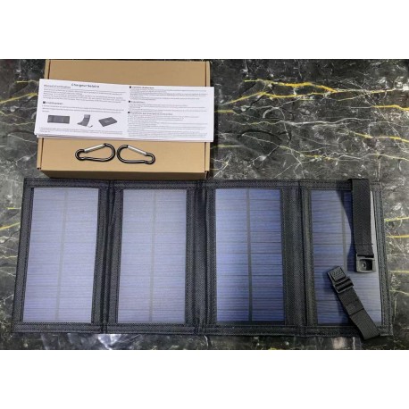 Зарядное устройство 20 Вт на 4х солнечных панелях 10,5 х 16,5 х 1,5 см-6