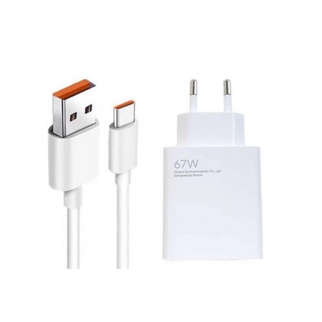 Зарядное устройство 67w USB to type-c для телефона  оптом