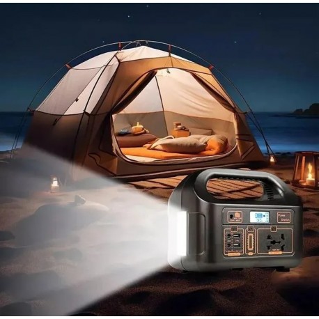 Портативный генератор Eg008pb с светильником  оптом-7