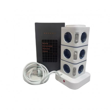 Сетевой фильтр CCL YING Башта 2500Вт 250В длина провода 2 м, 12 евророзеток-1