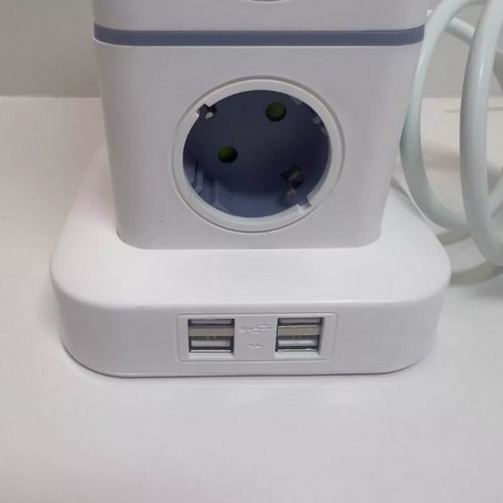 Сетевой фильтр CCL YING Башта 2500Вт 250В длина провода 2 м, 12 евророзеток-4