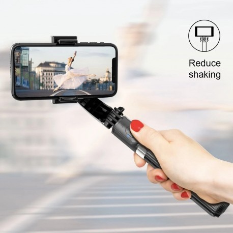 Беспроводной монопод со встроенной треногой Gimbal Stabilizer L08  оптом-6
