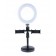 Кольцевая лампа для макияжа с 2 держателями для телефона Live Light Holder WS-868  оптом