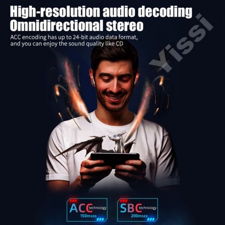 Игровые наушники-вкладыши M28 DAMAX PLAYGAMES WIRELESS 5.3 IPX-4 WS с микрофоном для геймеров  оптом-10