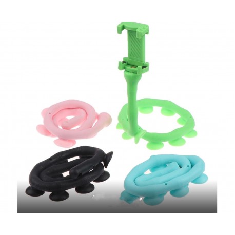 Гибкий держатель для телефона с присосками Cute Worm Lazy Holder  оптом-1