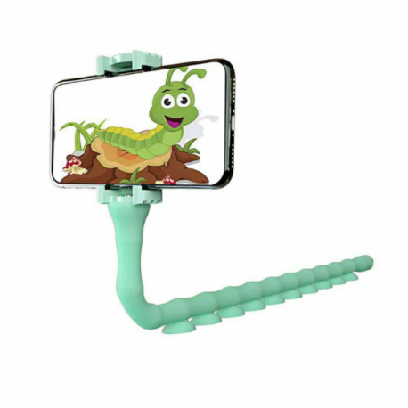 Гибкий держатель для телефона с присосками Cute Worm Lazy Holder  оптом