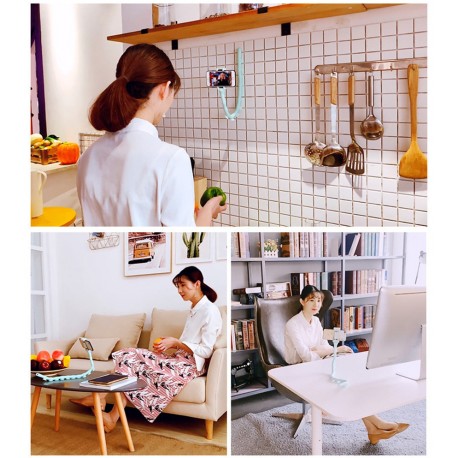 Гибкий держатель для телефона с присосками Cute Worm Lazy Holder  оптом-7