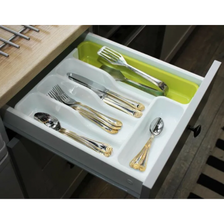 Лоток раздвижной для столовых приборов Baziator  оптом-1