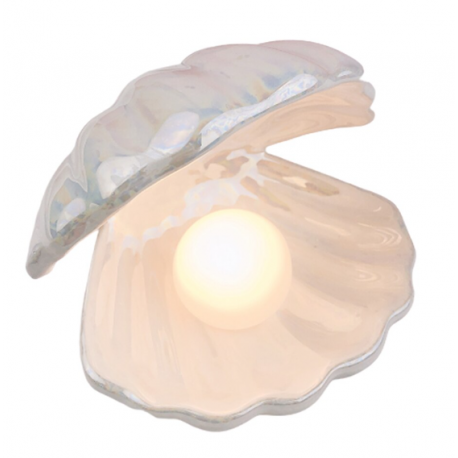 Ночной светильник в виде раковины с жемчужиной  оптом-1