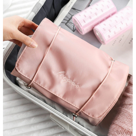 Складная женская сетчатая косметичка на молнии 4 в 1  оптом-4