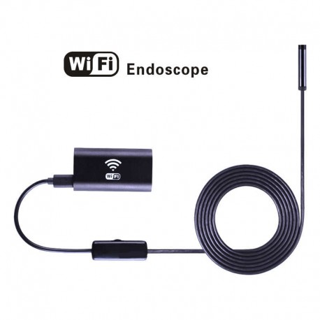 Беспроводной гибкий видеоэндоскоп WiFi HD720P 1м  оптом