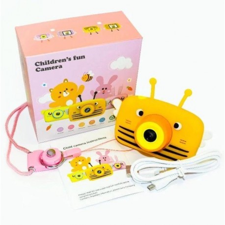 Детский фотоаппарат Childrens Fun Camera Bee  оптом-8