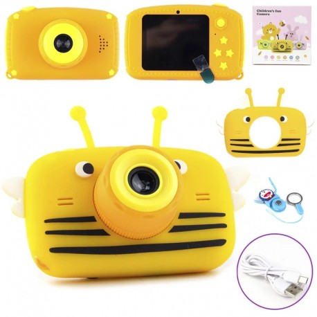 Детский фотоаппарат Childrens Fun Camera Bee  оптом-7