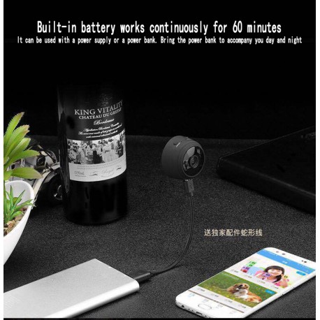 Беспроводная мини IP Wi-Fi HD камера A9  оптом-6